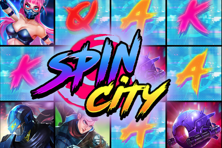 Spin City - Top Trend Gaming slot at Davincis Gold Casino Casino